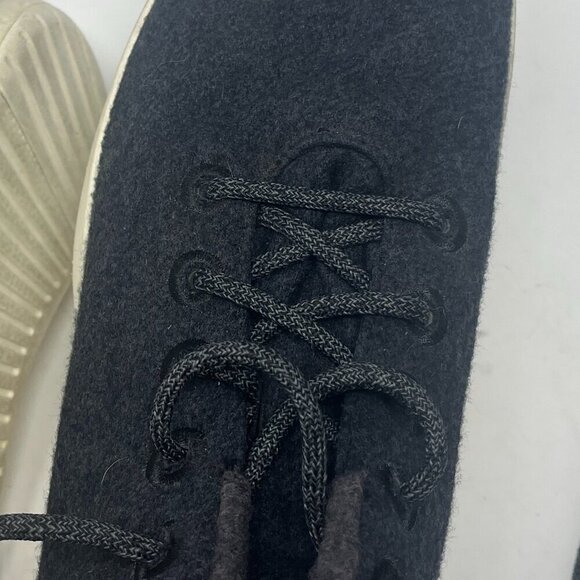 Allbirds Wool Runner Up Mizzles shoes men's 12 navy grey wool high top sneakers - Picture 8 of 8